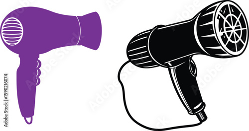 hairdryer clipping path