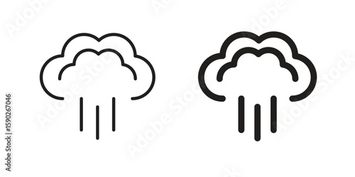 Steam icon vector design. set web icons