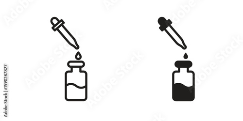 Serum icon vector design. set web icons