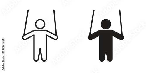 Puppet icon vector design. set web icons