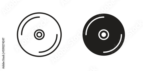 DVD icon vector design. set web icons