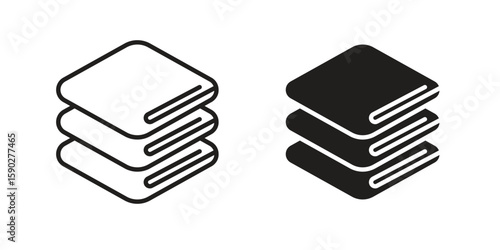blanket icon vector design. set web icons
