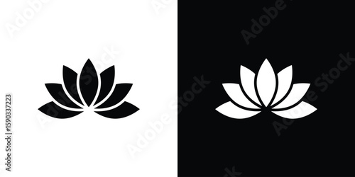 Lotus flower icon