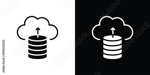 Cloud server icon