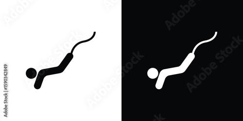 Bungee jumping icon