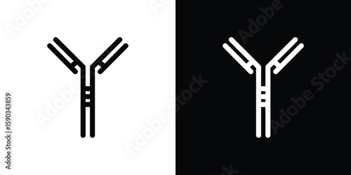 Antibody icon vector illustration - Collection of high quality black style vector icons