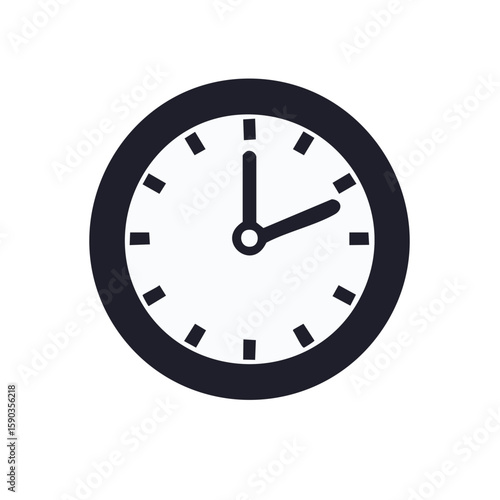 Clock face illustration with hands set to two o'clock, showing time measurement
