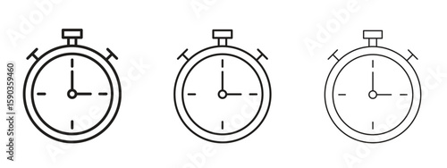Stopwatch icon for Graphic Design Projects