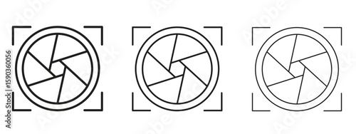 Shutter icon for Graphic Design Projects
