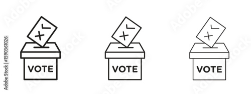 Referendum icon for Graphic Design Projects