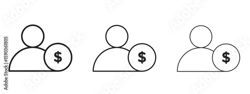 Personal loan icon for Graphic Design Projects