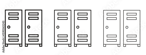 Locker icon for Graphic Design Projects