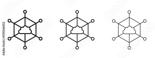 edge computing icon for Graphic Design Projects
