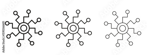 Decentralized icon for Graphic Design Projects