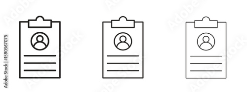 Curriculum icon for Graphic Design Projects