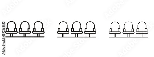Cinema seat icon for Graphic Design Projects
