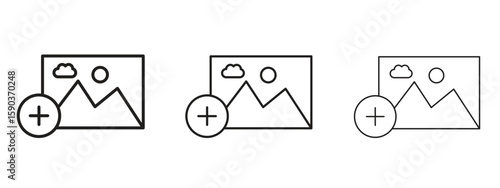 Add photos icon for Graphic Design Projects