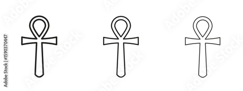 Ankh icon for Graphic Design Projects