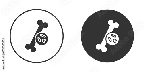 Multiple myeloma icon vector clipart in black colors. suitable for graphic work