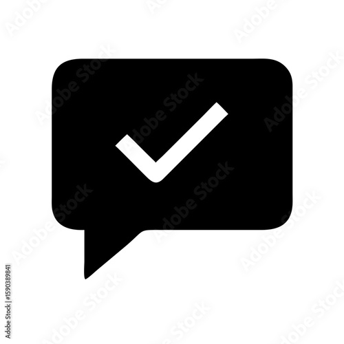 Messenger icon vector illustration