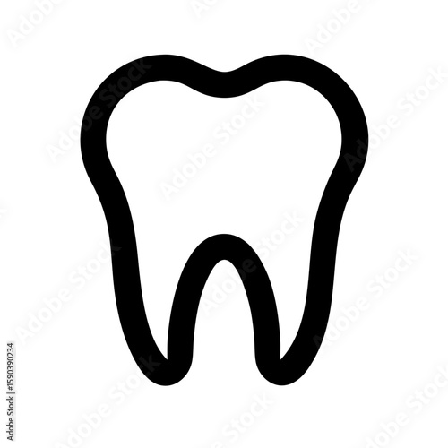 Tooth icon vector illustration