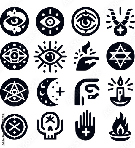 Asmodeus’ Macht Minimalistische Icon-Kollektion - 9