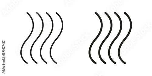 Hot icon. vector flat and line symbols. Vector Graphics.