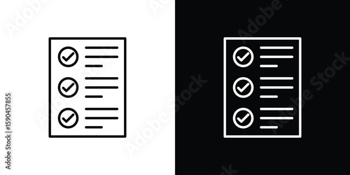 Quota icon. Editable stroke. Icon for web.