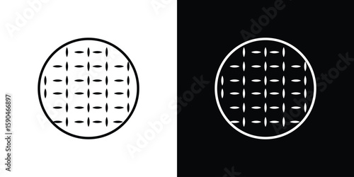 Anti skid feet icon. Editable stroke. Icon for web.