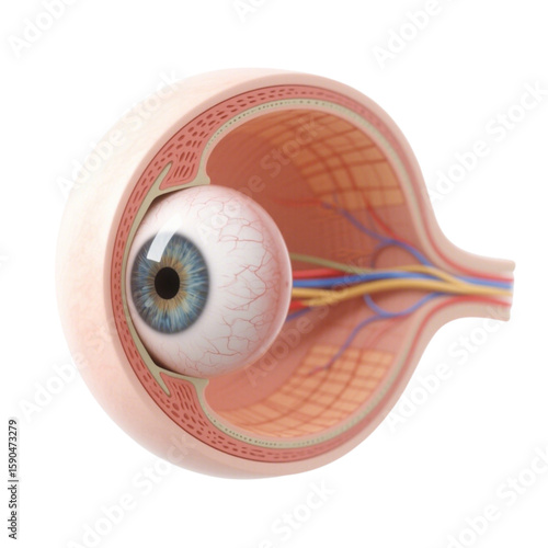 Human Eye Cross-Section