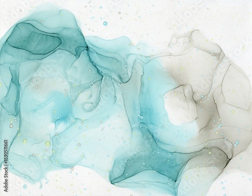 Abstract Alcohol Ink Art | Abstract Ink Painting | BS Abstracts