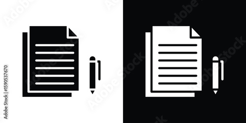 Wills and trusts icon vector, filled flat sign, solid pictogram. Symbol, logo illustration.