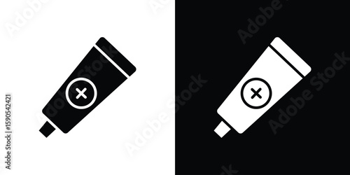 Ointment icon vector, filled flat sign, solid pictogram. Symbol, logo illustration.