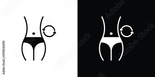 Metabolism icon vector, filled flat sign, solid pictogram. Symbol, logo illustration.