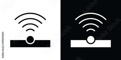 Infrared icon vector, filled flat sign, solid pictogram. Symbol, logo illustration.