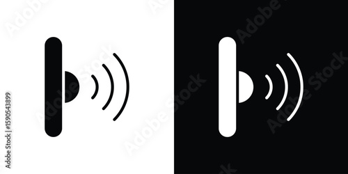 Infrared icon vector, filled flat sign, solid pictogram. Symbol, logo illustration.