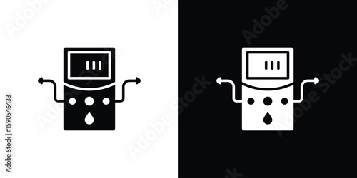 Dialysis icon vector, filled flat sign, solid pictogram. Symbol, logo illustration.