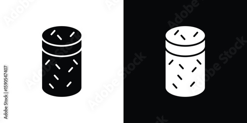 Cork wine icon vector, filled flat sign, solid pictogram. Symbol, logo illustration.