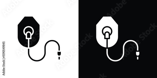 Anesthesia icon vector, filled flat sign, solid pictogram. Symbol, logo illustration.