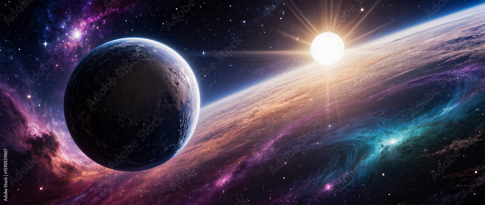 Obraz premium planet in space