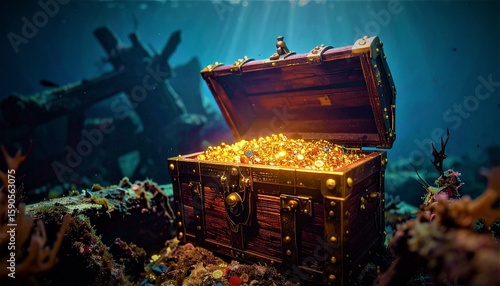 treasure box at the bottom of the sea 5