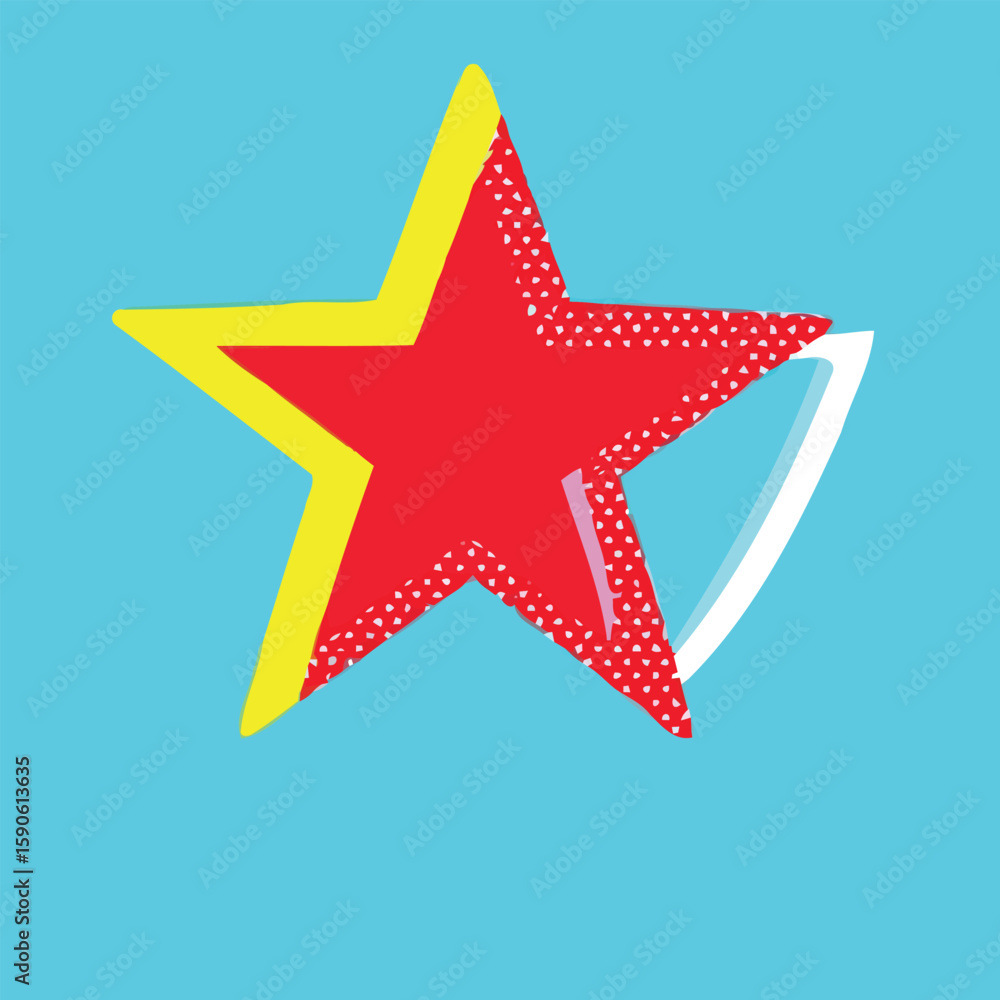Obraz premium The star is bright.eps