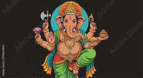 Indian god ganesh