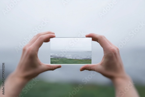 A person changes their reality by looking through a new lens.A clear, positive, and instantly understandable metaphor for cognitive reframing, optimism, and the power of changing one's perspective