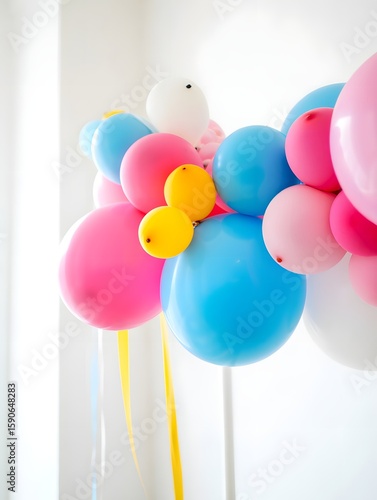 Colorful Balloon Arch for Event Decoration - Party Celebration