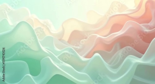 Dreamy Pastel Flow Animation