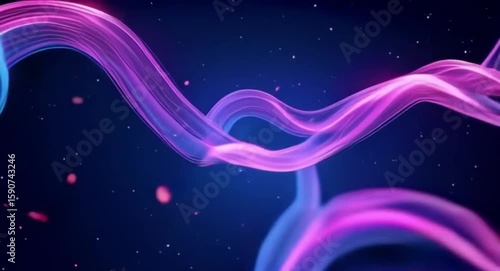 Digital Ribbon Neon