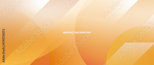 Abstract yellow background with clashing beveled patterns. Futuristic design of elegant and simple geometric shapes. Vector illustration.	