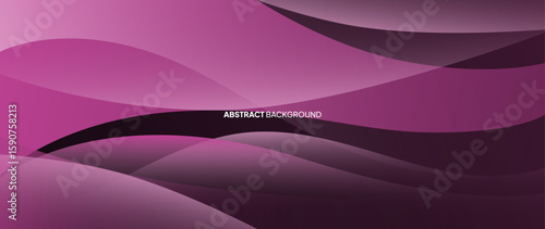 Purple abstract background with subtle color gradations and shaded curved lines. A neatly arranged wave-like pattern.	