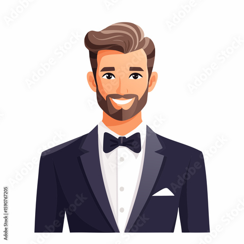 man with bow tie